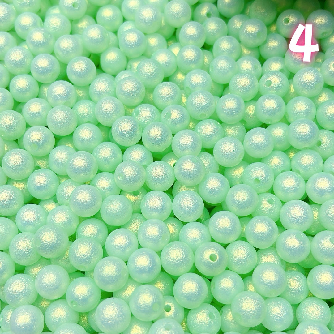 ゴールドの光沢×シワ感模造真珠 – 一粒で映える存在感パーツ 50番