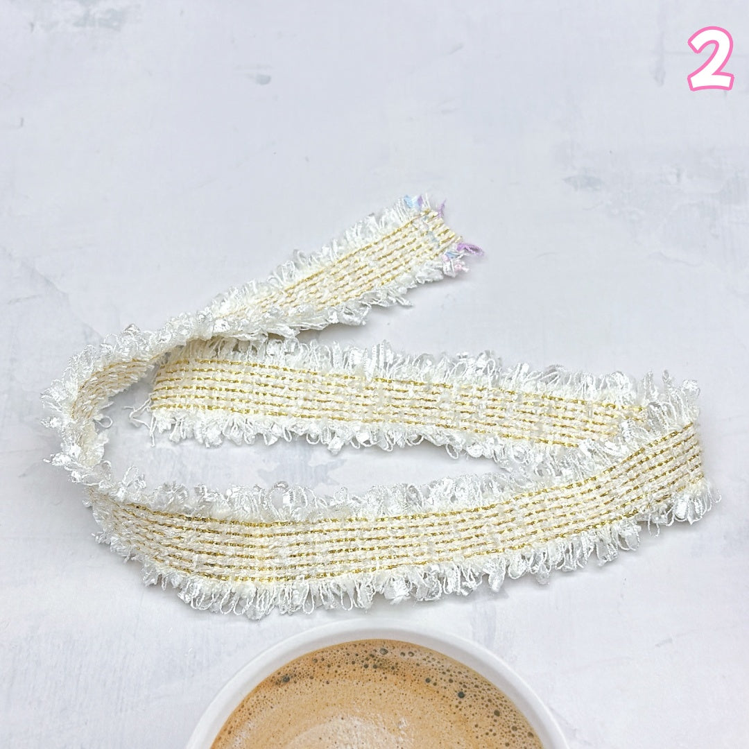 A1053  高品質デコレーションブレード - ハンドメイド素材