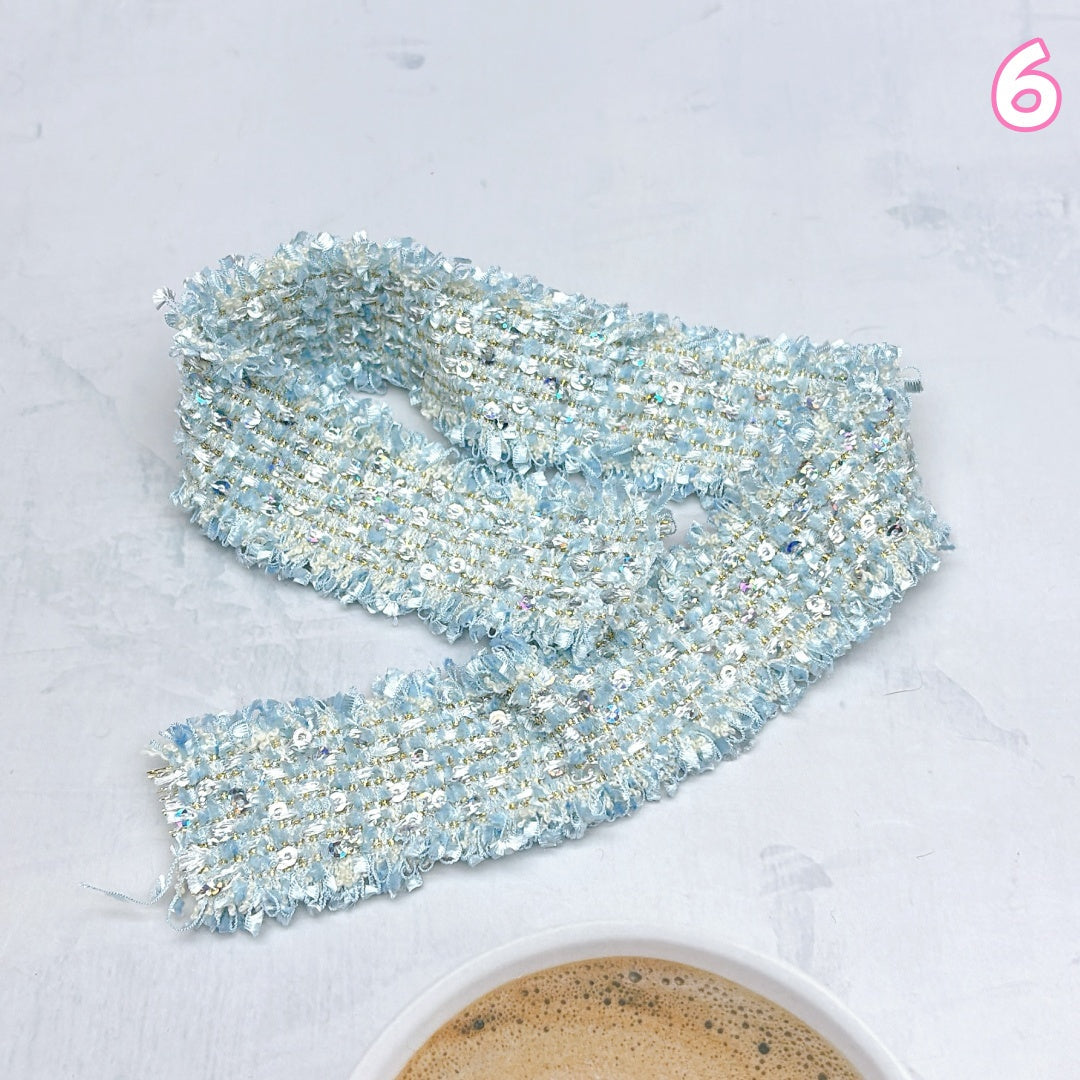 A1053  高品質デコレーションブレード - ハンドメイド素材