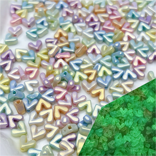 A856 パール調キャンディカラーアクリルパーツ