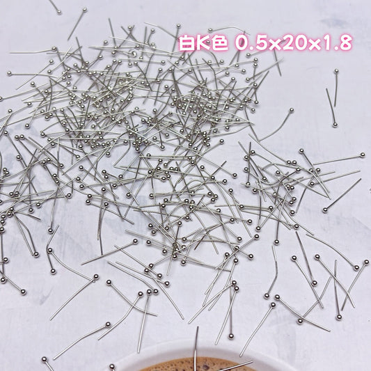 A923 薔薇専用銅製丸ピン ✦ ハンドメイドアクセサリーパーツ ✦ DIY必須金具 🔥