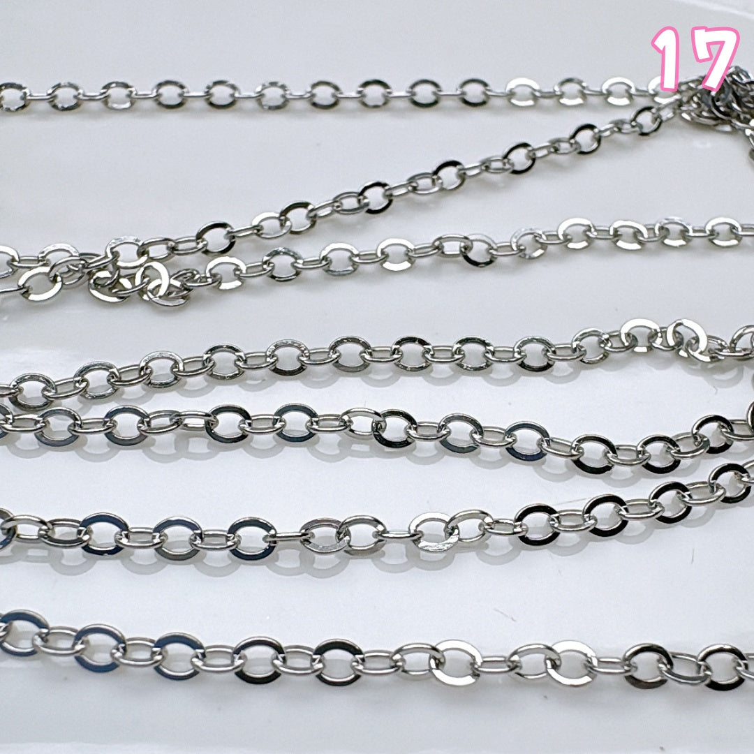 A960 多種類メタルチェーンコレクション ✦ ハンドメイドアクセサリーパーツ ✦ ネックレス・ブレスレットに最適