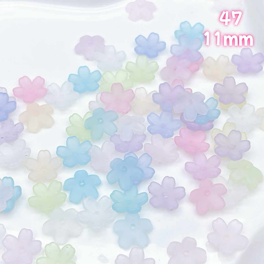 YKL1 アクリル花パーツ アクリル基本パーツ & 定番パーツ
