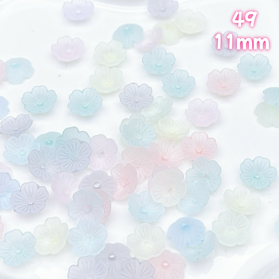YKL1 アクリル花パーツ アクリル基本パーツ & 定番パーツ