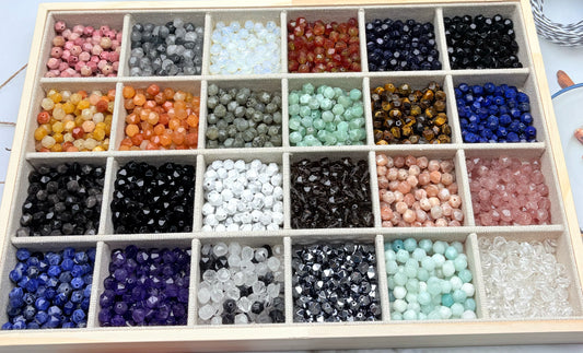 【カット瑪瑙】ハンドメイド用・天然石素材・グラム単位販売  13番    8mm  1グラム29.9円  (40グラム購入で銅製パーツを1つプレゼント)　20グラムからご購入可能