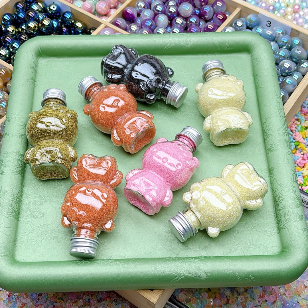 高品質樹脂ビーズ – キラキラ可愛い定番素材  40番