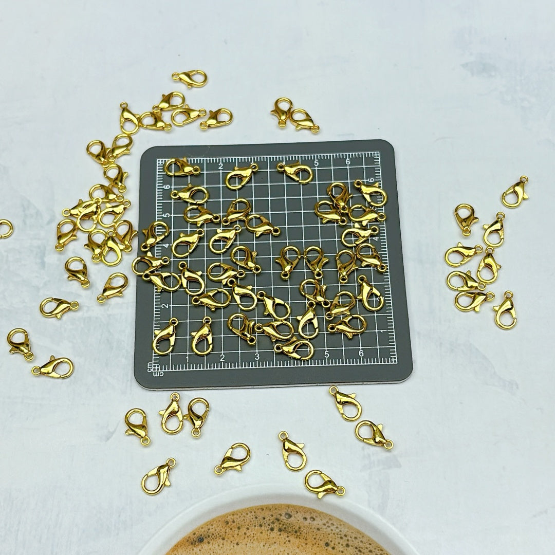 ハンドメイド用金属パーツ各種 — アクセサリー作りに便利な基本パーツセット  62番