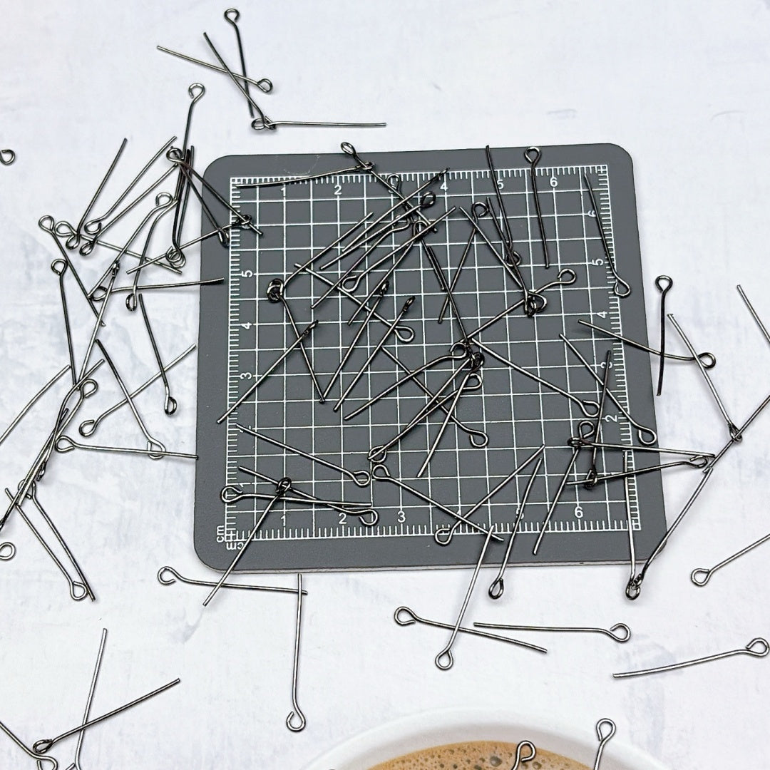 ハンドメイド用金属パーツ各種 — アクセサリー作りに便利な基本パーツセット  62番