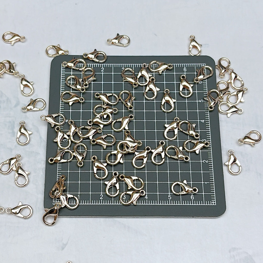 ハンドメイド用金属パーツ各種 — アクセサリー作りに便利な基本パーツセット  62番