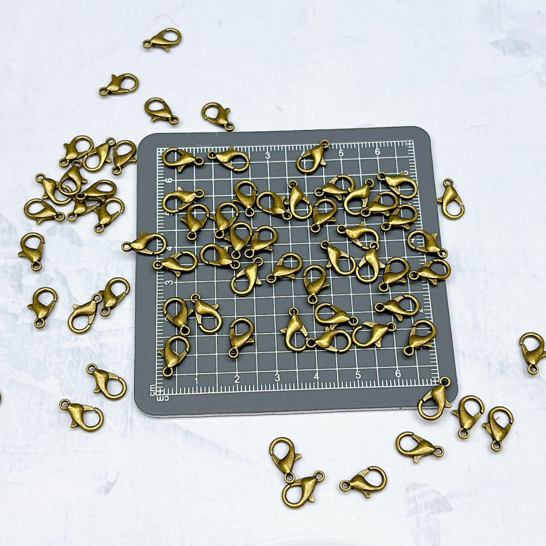 ハンドメイド用金属パーツ各種 — アクセサリー作りに便利な基本パーツセット  62番