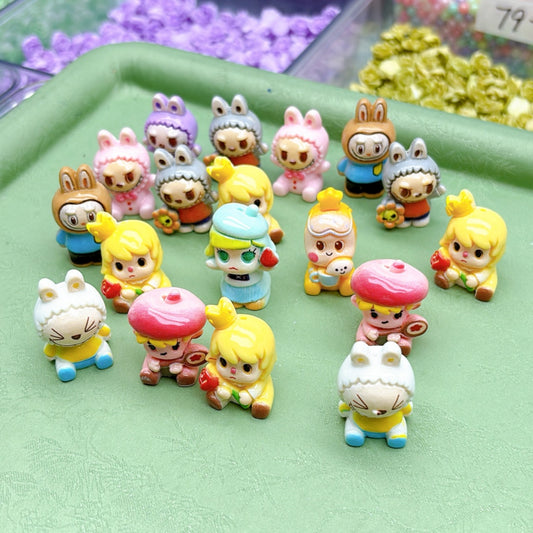 カートゥーン風アクリルパーツ ✦ キュートなハンドメイド素材 ✦ アクセサリーチャームに最適  80番