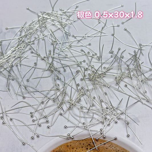 A923  薔薇専用銅製丸ピン ✦ ハンドメイドアクセサリーパーツ ✦ DIY必須金具 🔥