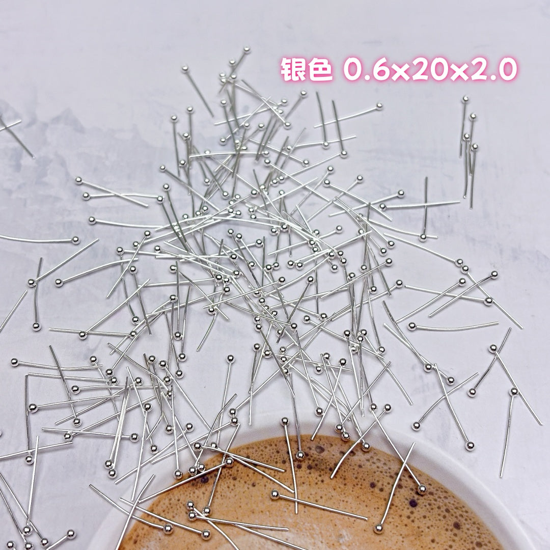 A923  薔薇専用銅製丸ピン ✦ ハンドメイドアクセサリーパーツ ✦ DIY必須金具 🔥