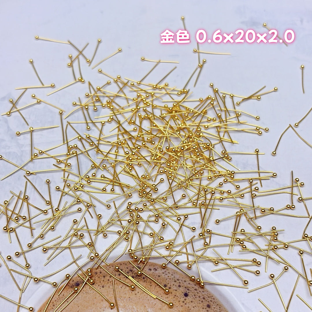 A923  薔薇専用銅製丸ピン ✦ ハンドメイドアクセサリーパーツ ✦ DIY必須金具 🔥