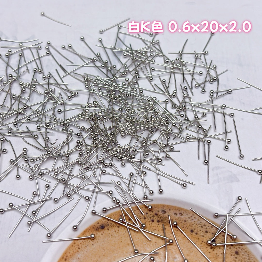 A923  薔薇専用銅製丸ピン ✦ ハンドメイドアクセサリーパーツ ✦ DIY必須金具 🔥
