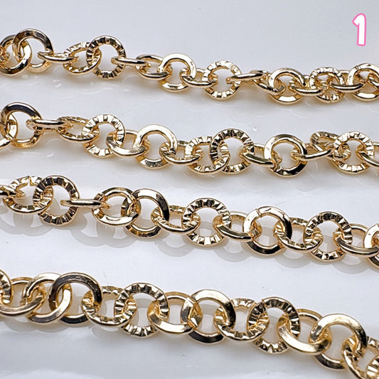 A960  多種類メタルチェーンコレクション ✦ ハンドメイドアクセサリーパーツ ✦ ネックレス・ブレスレットに最適