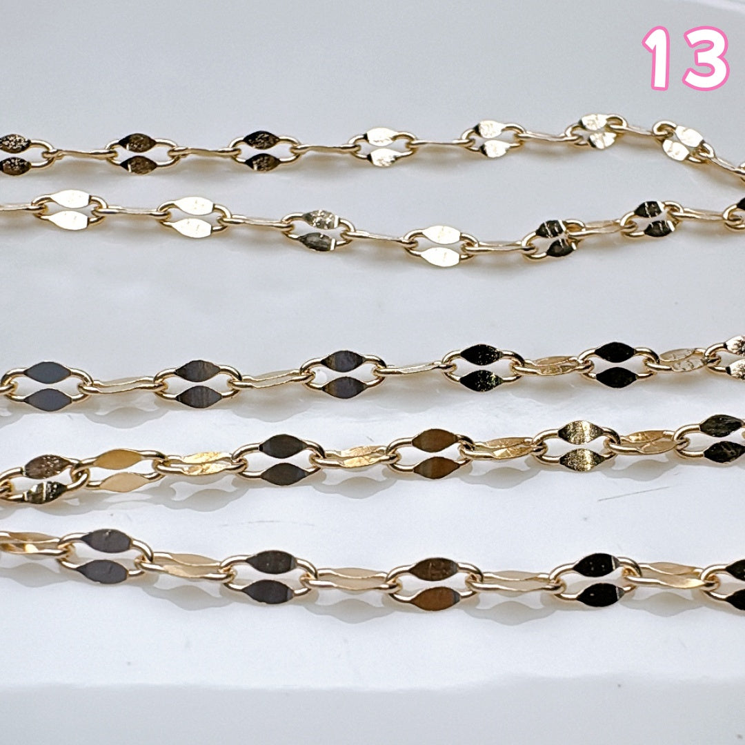 A960  多種類メタルチェーンコレクション ✦ ハンドメイドアクセサリーパーツ ✦ ネックレス・ブレスレットに最適