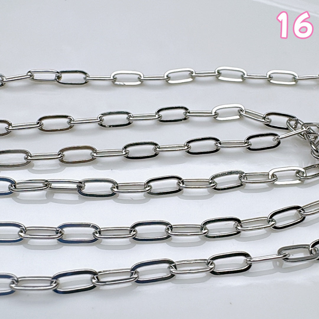 A960  多種類メタルチェーンコレクション ✦ ハンドメイドアクセサリーパーツ ✦ ネックレス・ブレスレットに最適