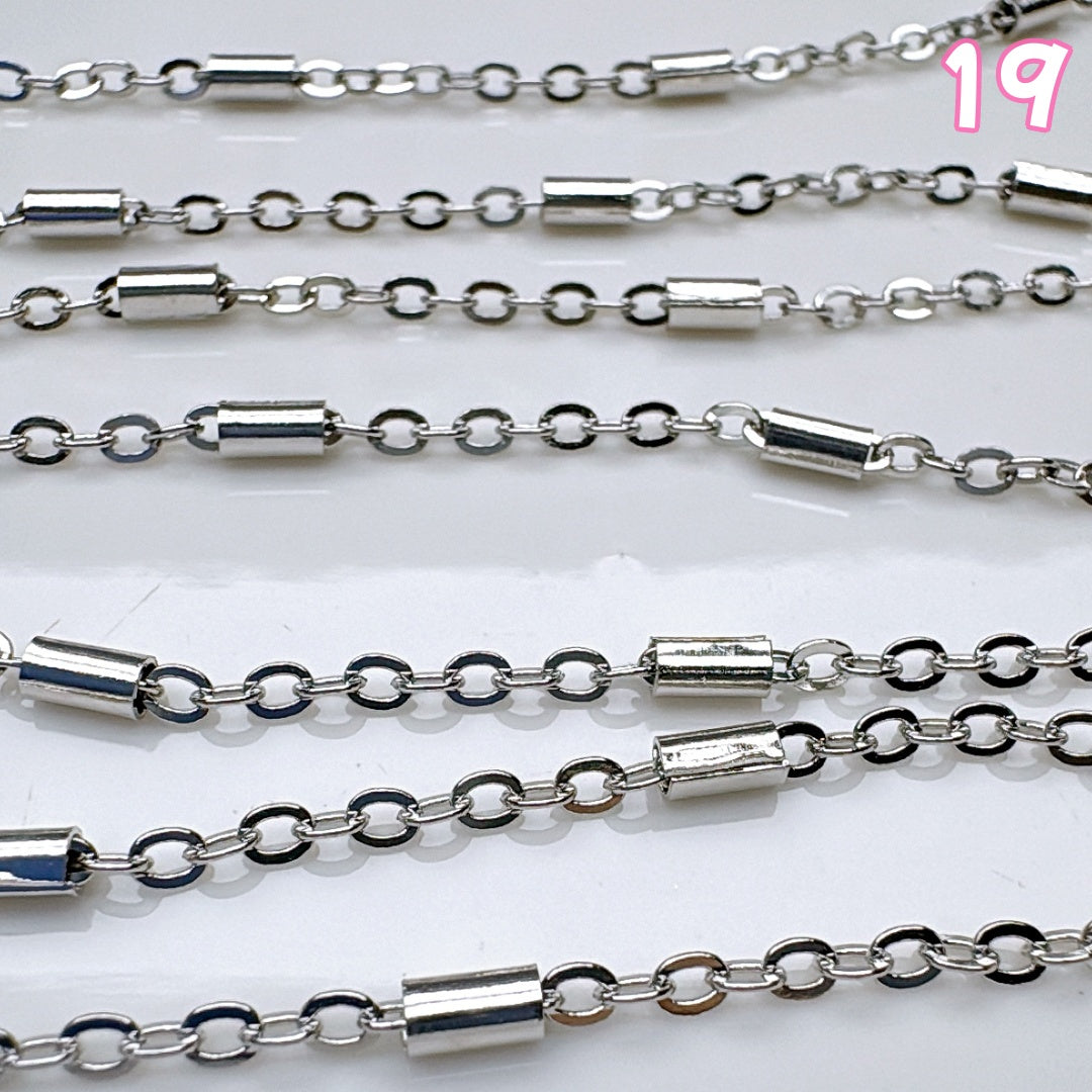 A960  多種類メタルチェーンコレクション ✦ ハンドメイドアクセサリーパーツ ✦ ネックレス・ブレスレットに最適