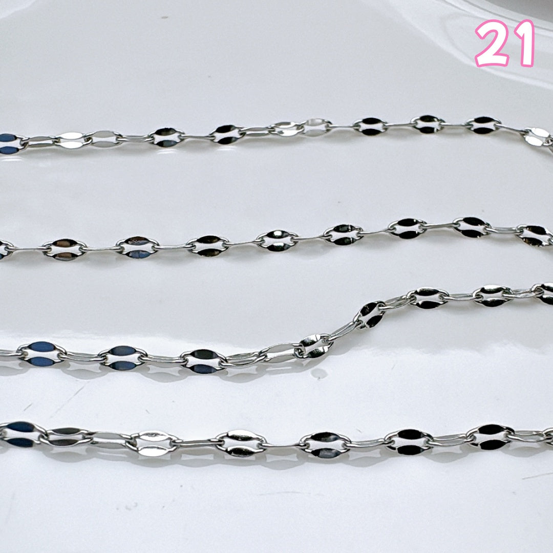 A960  多種類メタルチェーンコレクション ✦ ハンドメイドアクセサリーパーツ ✦ ネックレス・ブレスレットに最適