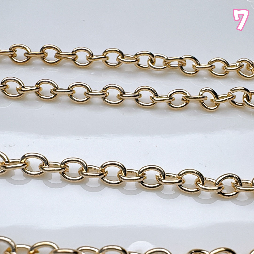 A960  多種類メタルチェーンコレクション ✦ ハンドメイドアクセサリーパーツ ✦ ネックレス・ブレスレットに最適