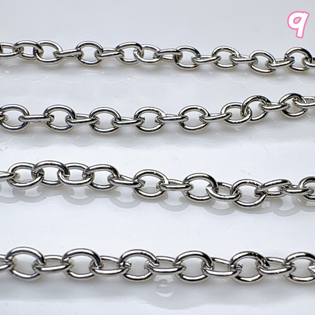 A960  多種類メタルチェーンコレクション ✦ ハンドメイドアクセサリーパーツ ✦ ネックレス・ブレスレットに最適