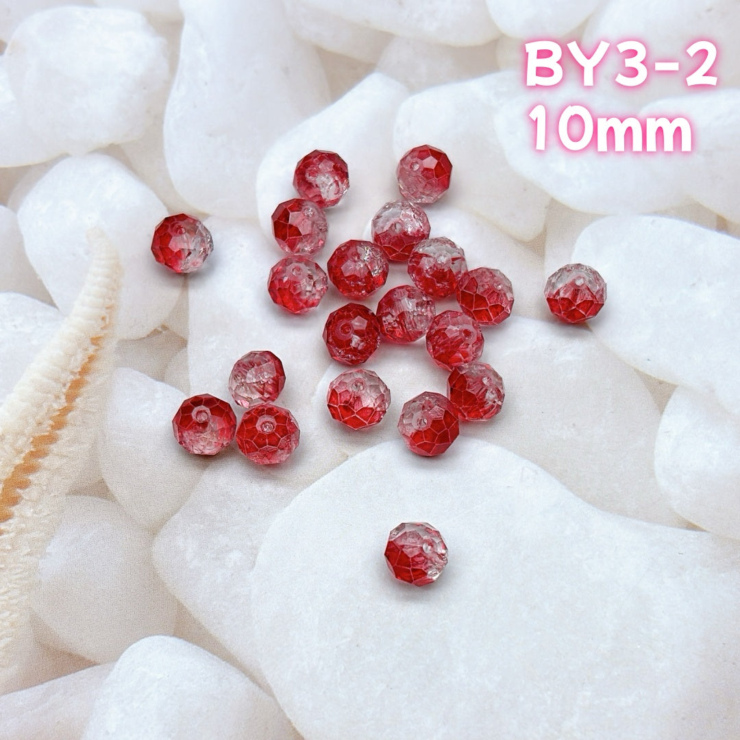 BY3：ガラスビーズ 100円卸売｜お得でかわいい新作どんどん追加中！