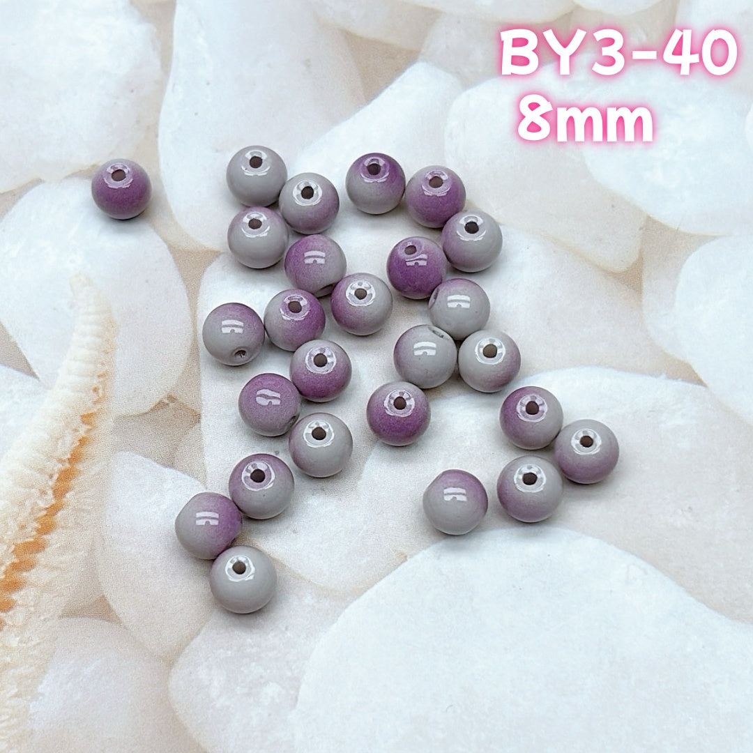 BY3：ガラスビーズ 100円卸売｜お得でかわいい新作どんどん追加中！