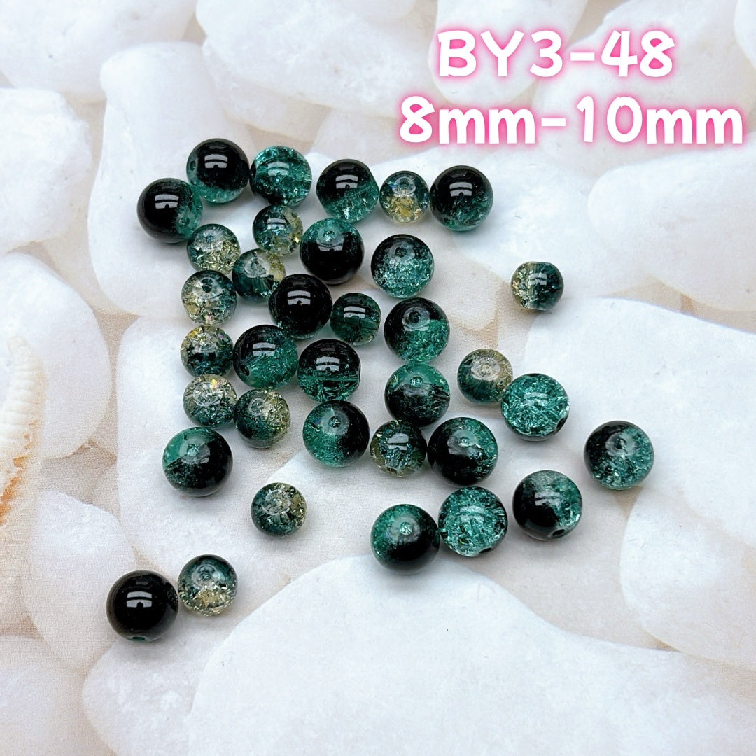 BY3：ガラスビーズ 100円卸売｜お得でかわいい新作どんどん追加中！