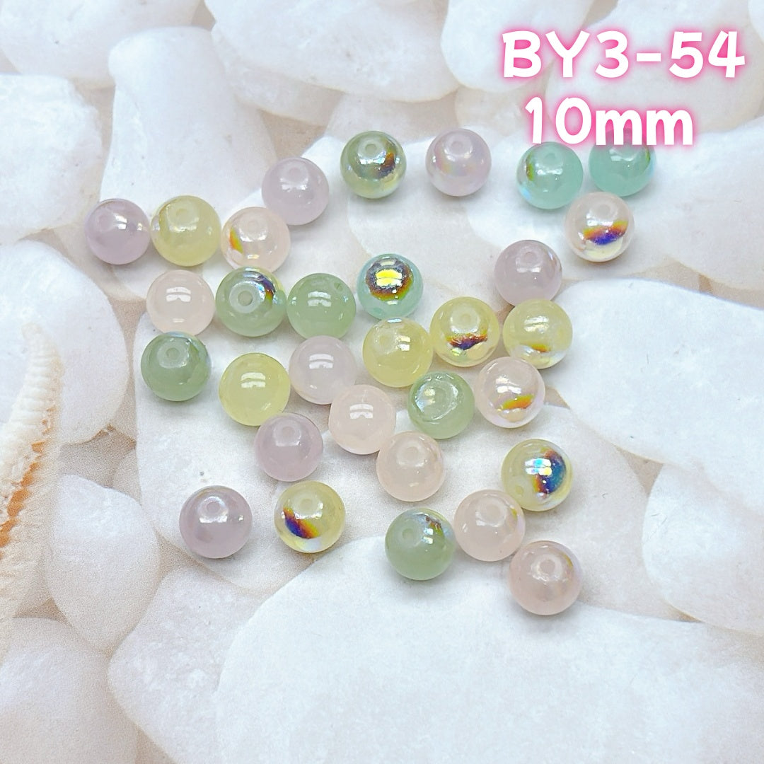 BY3：ガラスビーズ 100円卸売｜お得でかわいい新作どんどん追加中！