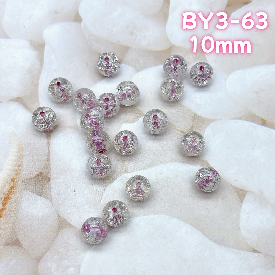 BY3：ガラスビーズ 100円卸売｜お得でかわいい新作どんどん追加中！