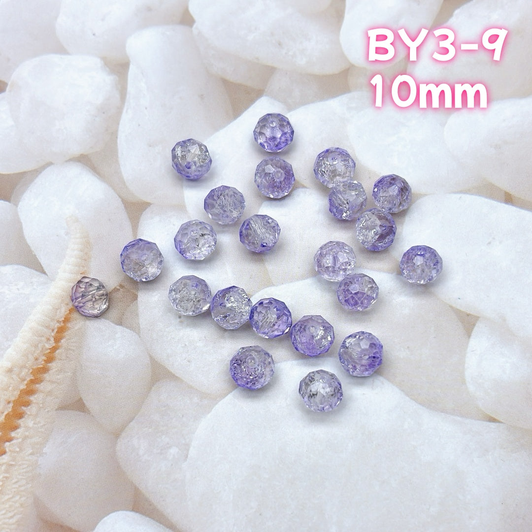 BY3：ガラスビーズ 100円卸売｜お得でかわいい新作どんどん追加中！