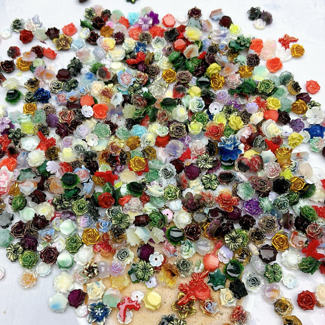 在庫整理 ソフトローズパーツ — 可愛い手作り用素材